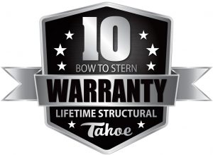 10 Year Bow to Stern Lifetime Structural Warranty Badge